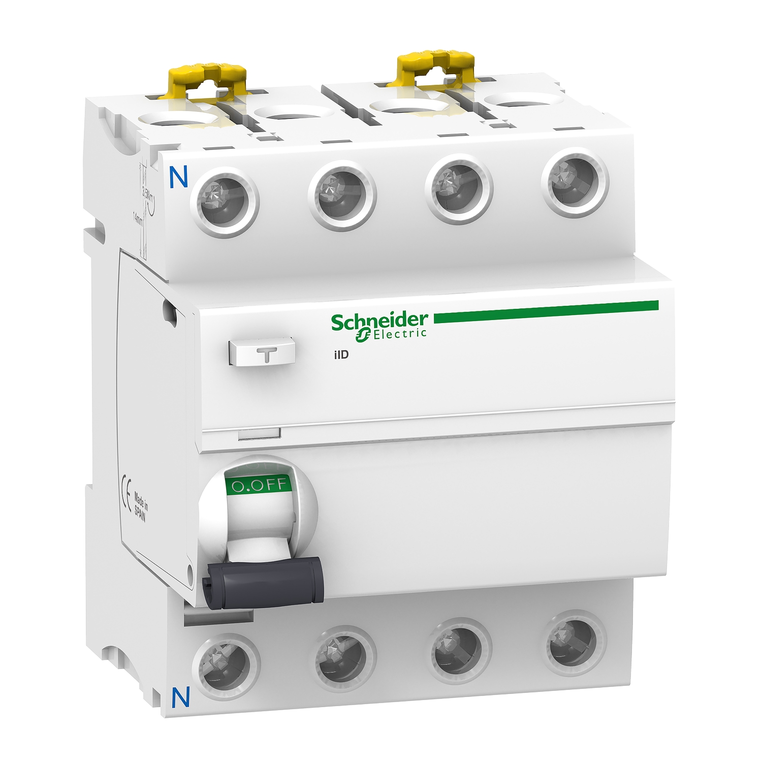 Schneider Electric A9R24480 Acti9 iID RCCB 4 Pole 80A 300mA Type A