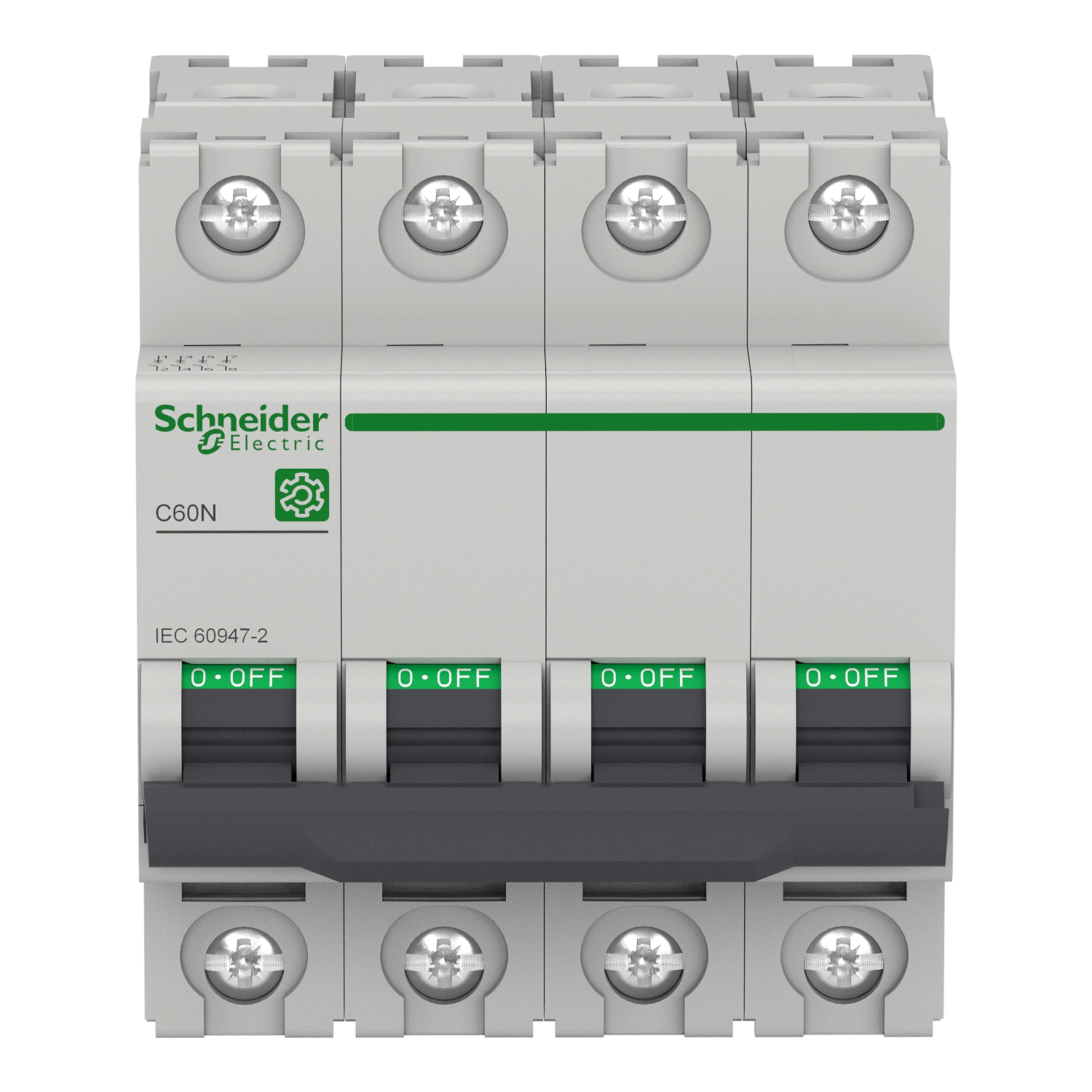 Schneider Electric C60N C10 3P 16A C Curve Miniature Circuit Breaker