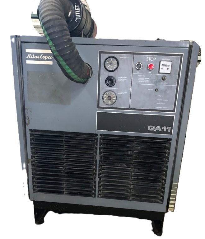 Atlas Copco GA11 11kW Oil-Injected Rotary Screw Air Compressor thumbnail 2