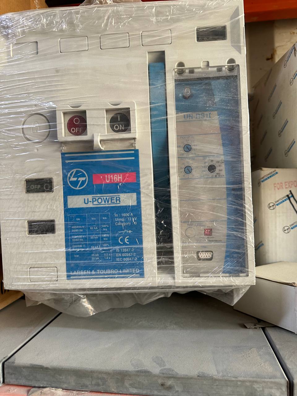 L&T U-Power U16H 1600A Air Circuit Breaker (ACB)