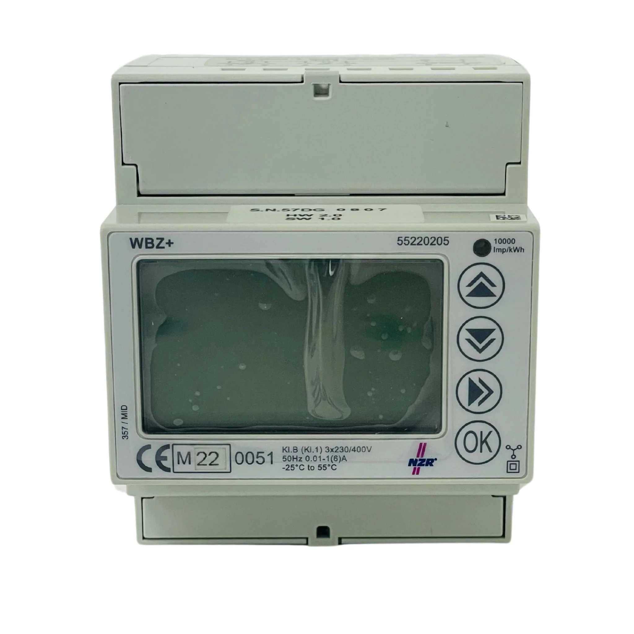 NZR Energy Meter WBZ55220205 – Electrical Energy Measurement Meter