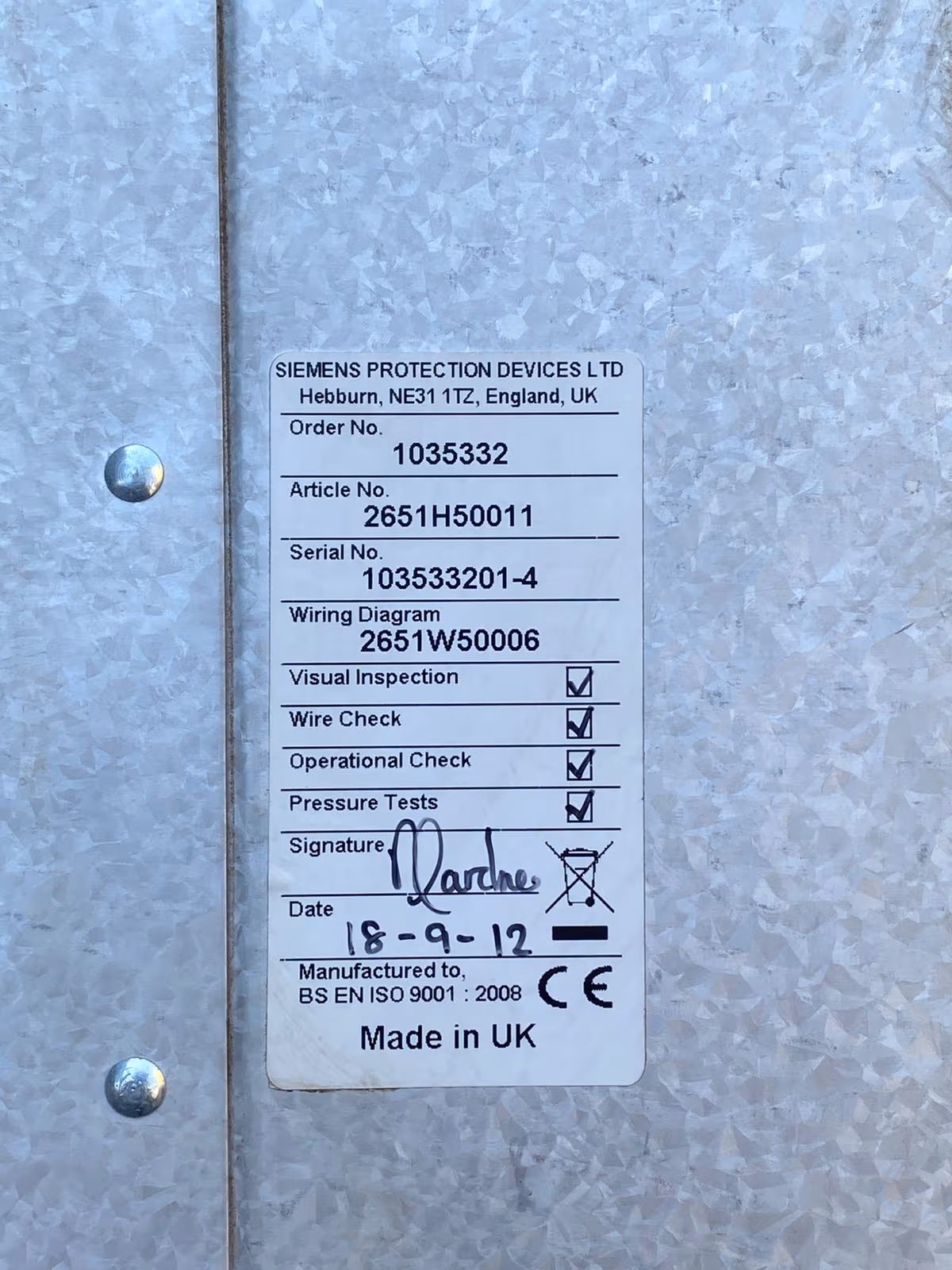 Siemens Reyrolle Solkor Rf 7PG2111-1DA30-0DD0 Feeder Protection Relay 5A thumbnail 2