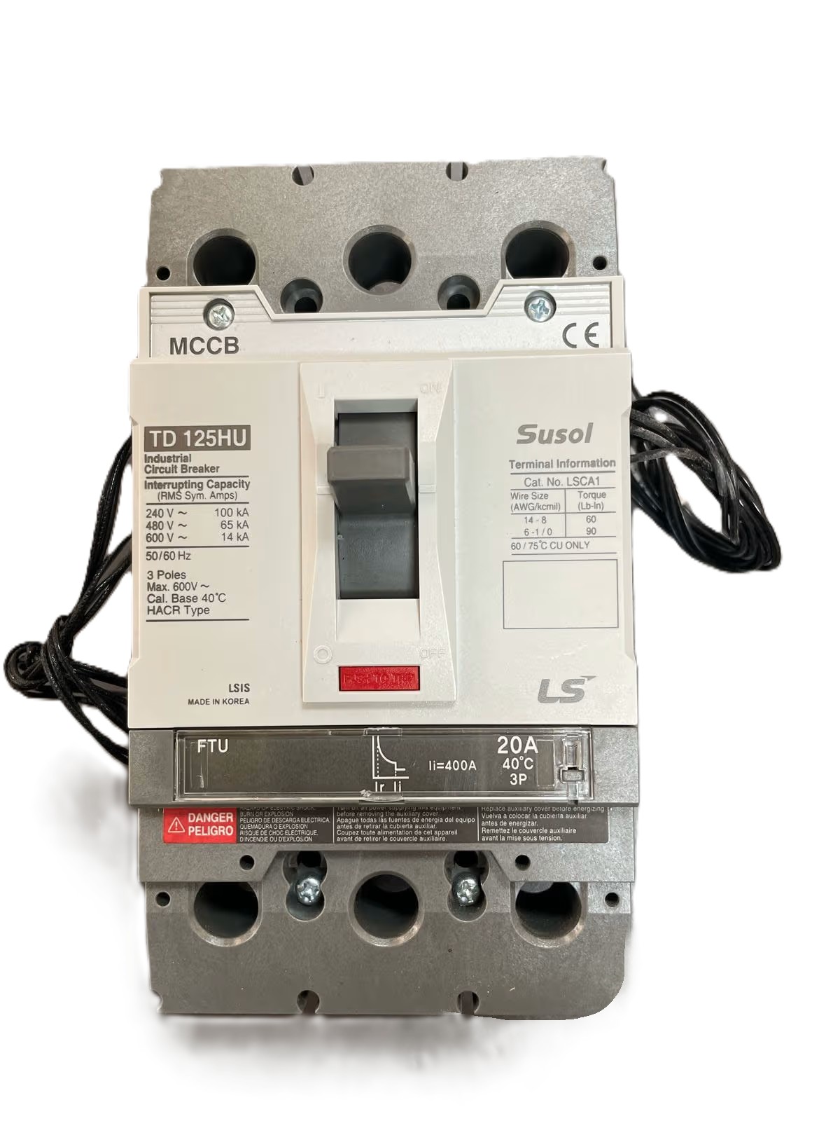 LS 3P 20A MCCB | Reliable Circuit Breaker
