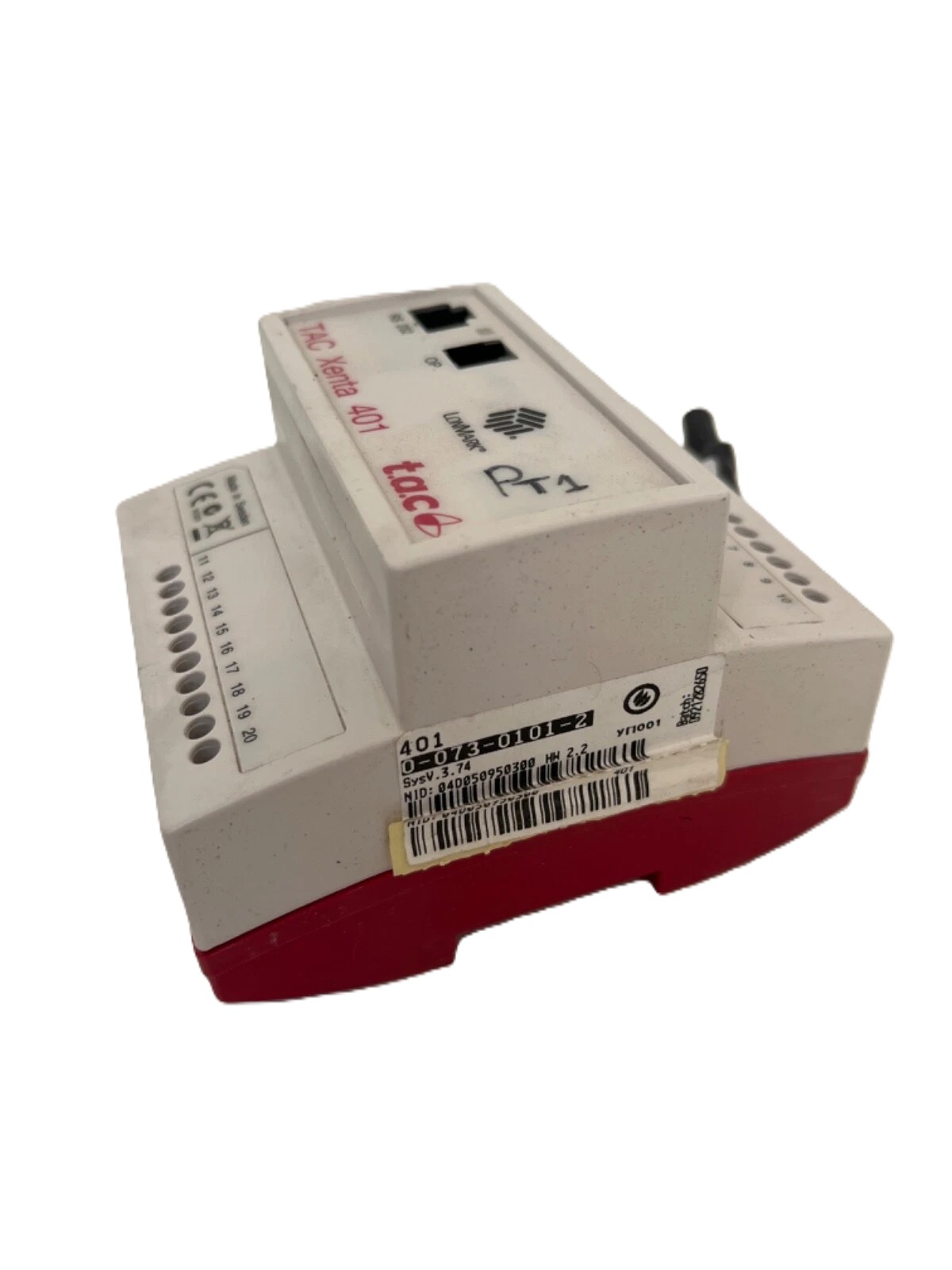 Schneider TAC Xenta 401 Programmable Controller 0-073-0101-2 LONWorks HVAC
