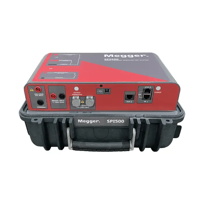 Megger SPI500 Smart Primary Injection Test System | High Current Circuit Breaker & Relay Tester