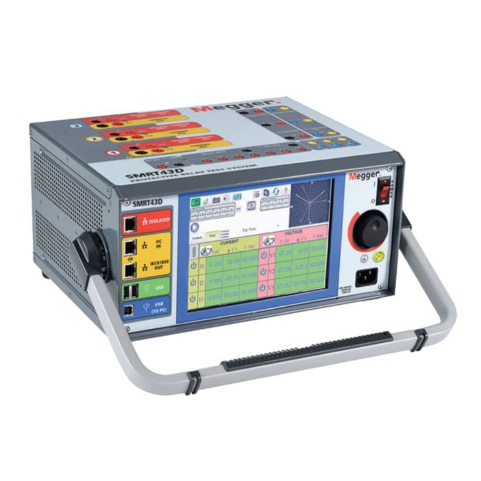 Megger SMRT43D Multi-Phase Relay Test System | Protection Relay Tester
