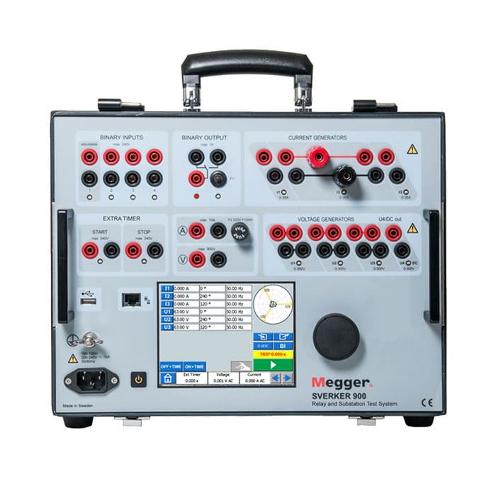 Megger SVERKER 900 Relay and Substation Test System | Protection Relay Tester