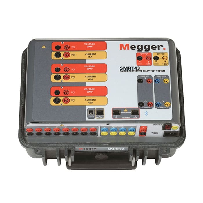 Megger SMRT46D, 43, 410D, 410, 33, Multi-Phase Relay Test System