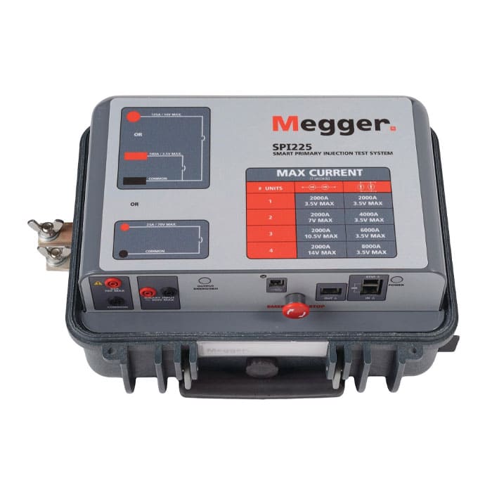 Megger SPI225 Smart Primary Injection Test System | Circuit Breaker Tester