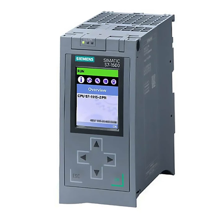 Industrial Automation Controller Siemens S7-1500 CPU 1515-2 PN with 1 MB Memory, 6ES7515-2AN03-0AB0