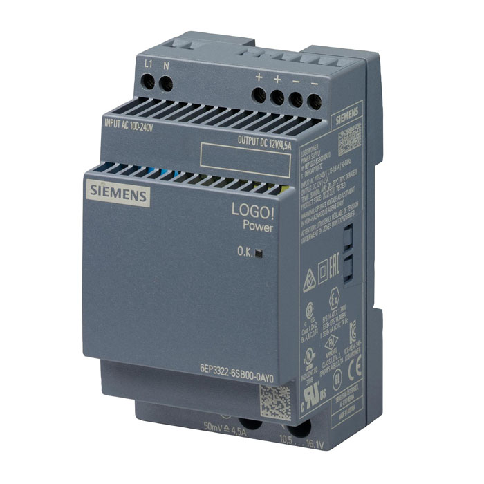 Siemens LOGO! Power 15 V / 4 A - 6EP3322-6SB10-0AY0
