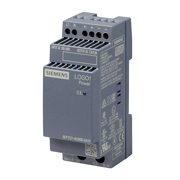 Siemens LOGO! Power 12 V 1.9 A - 6EP3321-6SB00-0AY0