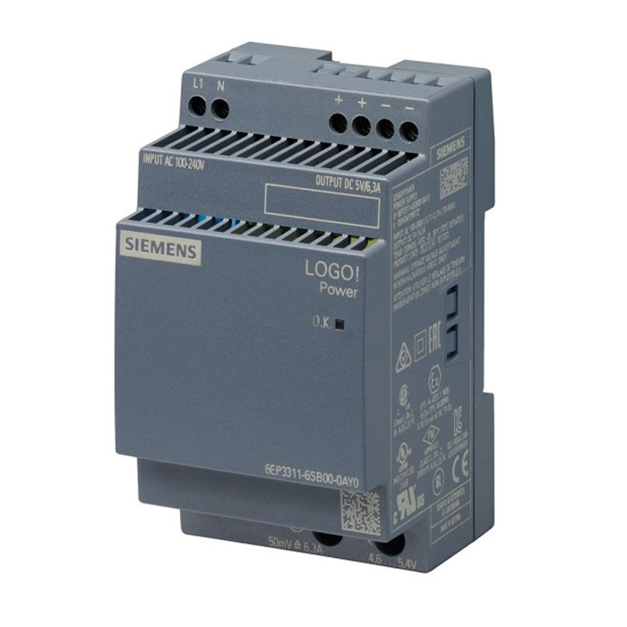 Siemens LOGO! Power 5 V / 6.3 A - 6EP3311-6SB00-0AY0