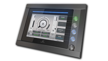 Wärtsilä LDU-30 HMI Display – Marine Engine Control Panel