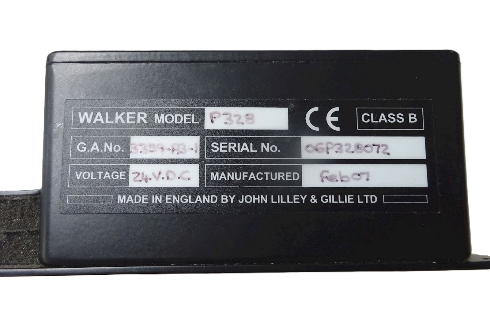 Thomas Walker & Son P328 T-P310 Analog Wind Speed Indicator 0–80 Knots 24VDC thumbnail 2