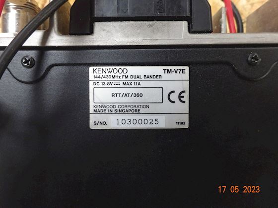 KENWOOD TM-V7E Walkie Talkie | Kenwood Dual-Band Radio thumbnail 2