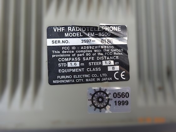 Furuno VHF FM-8500 | Marine VHF Radio Communication System thumbnail 2