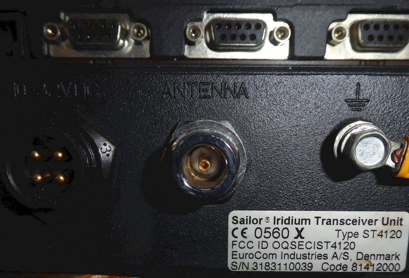 SAILOR ST4120 Iridium Transceiver Unit – Marine Satellite Communication System thumbnail 2