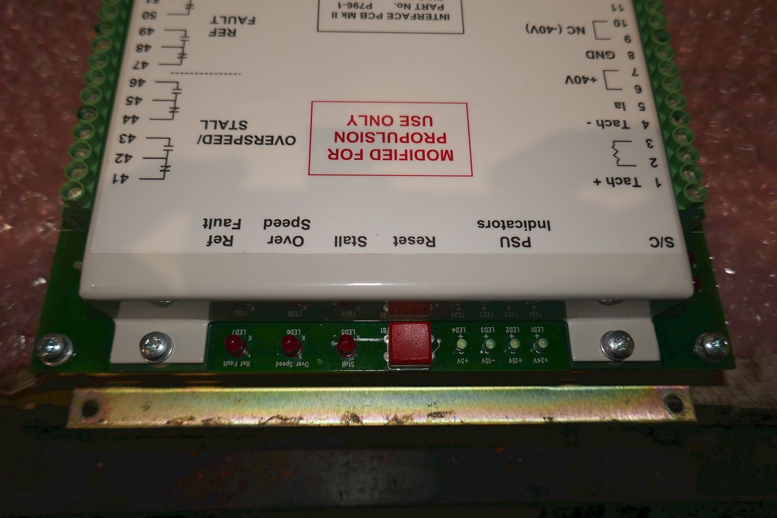Zeefax Ltd. (Hill Graham Controls) PCB Mk2 PCBB P795 for Propulsion thumbnail 2