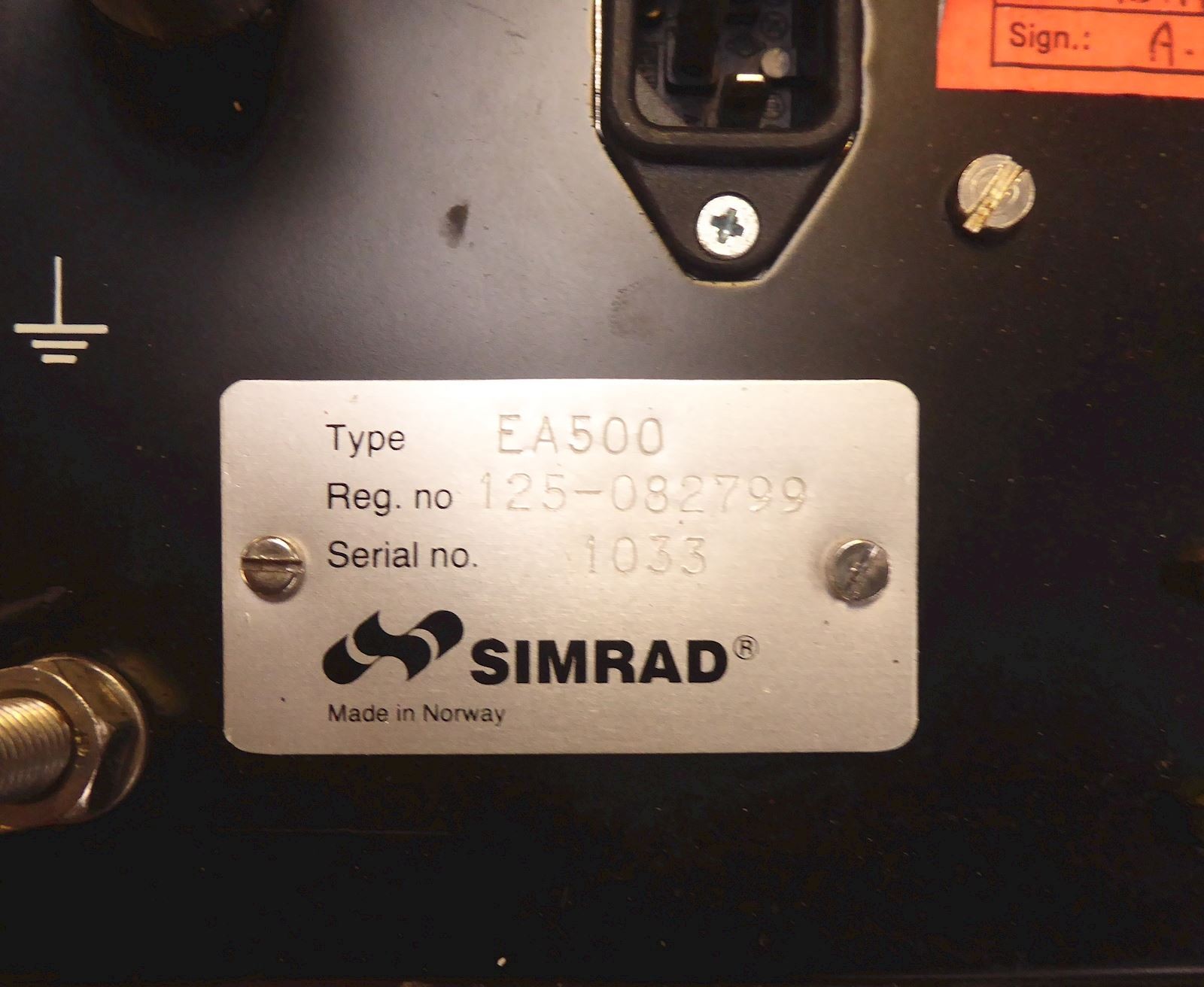 Simrad EA500 Hydrographic Echo Sounder thumbnail 2