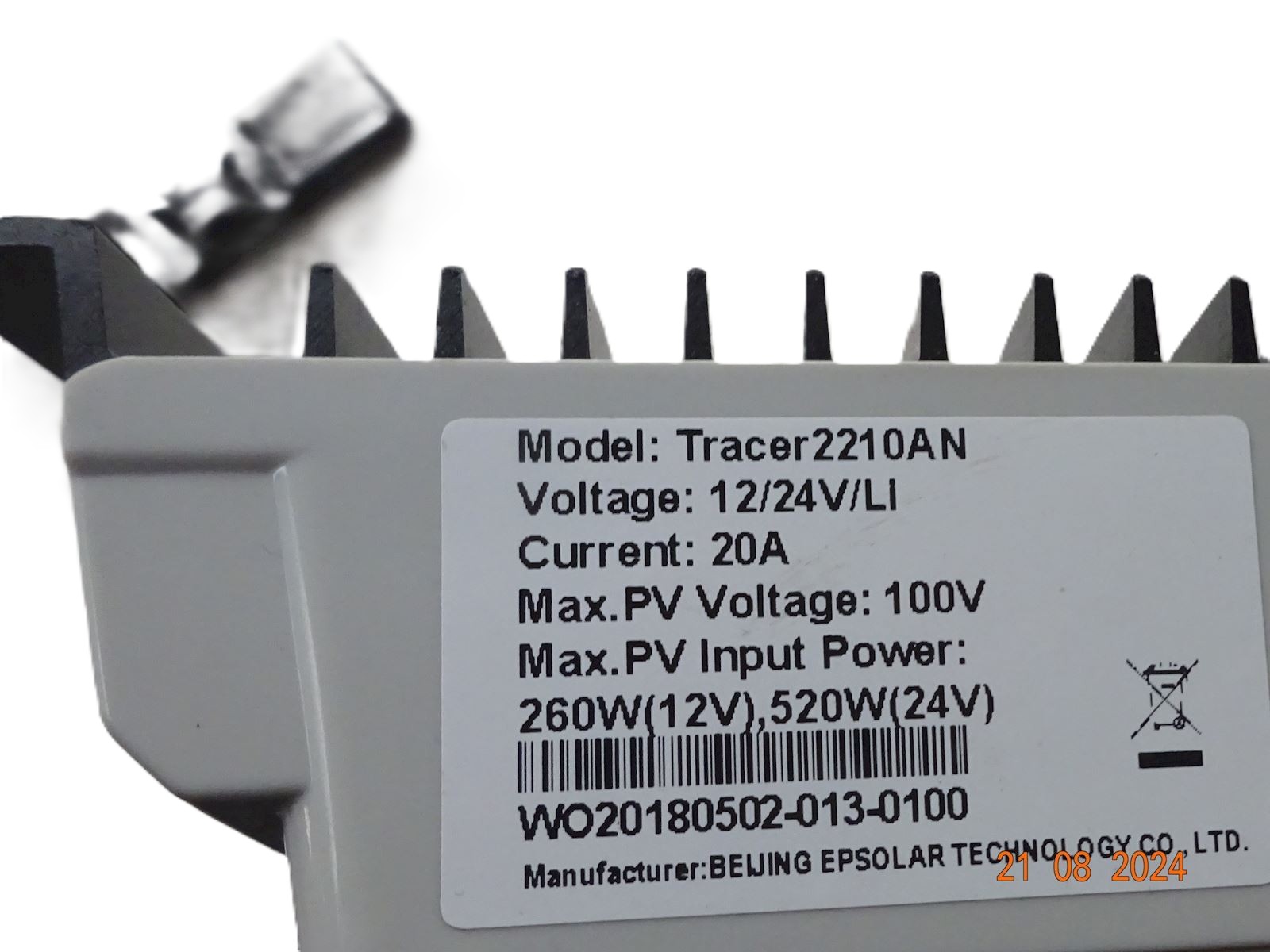 EPEVER Tracer2210AN Solar Charge Controller thumbnail 2