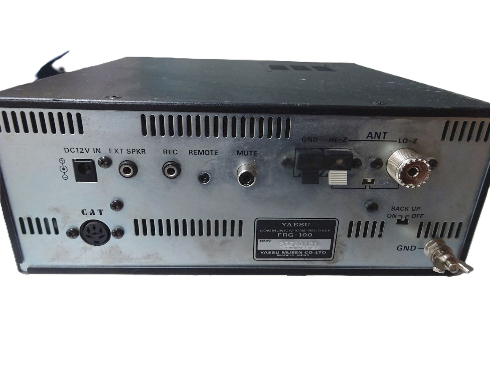 Yaesu FRG-100 Communications Receiver HF Shortwave AM SSB CW 50kHz-30MHz thumbnail 2
