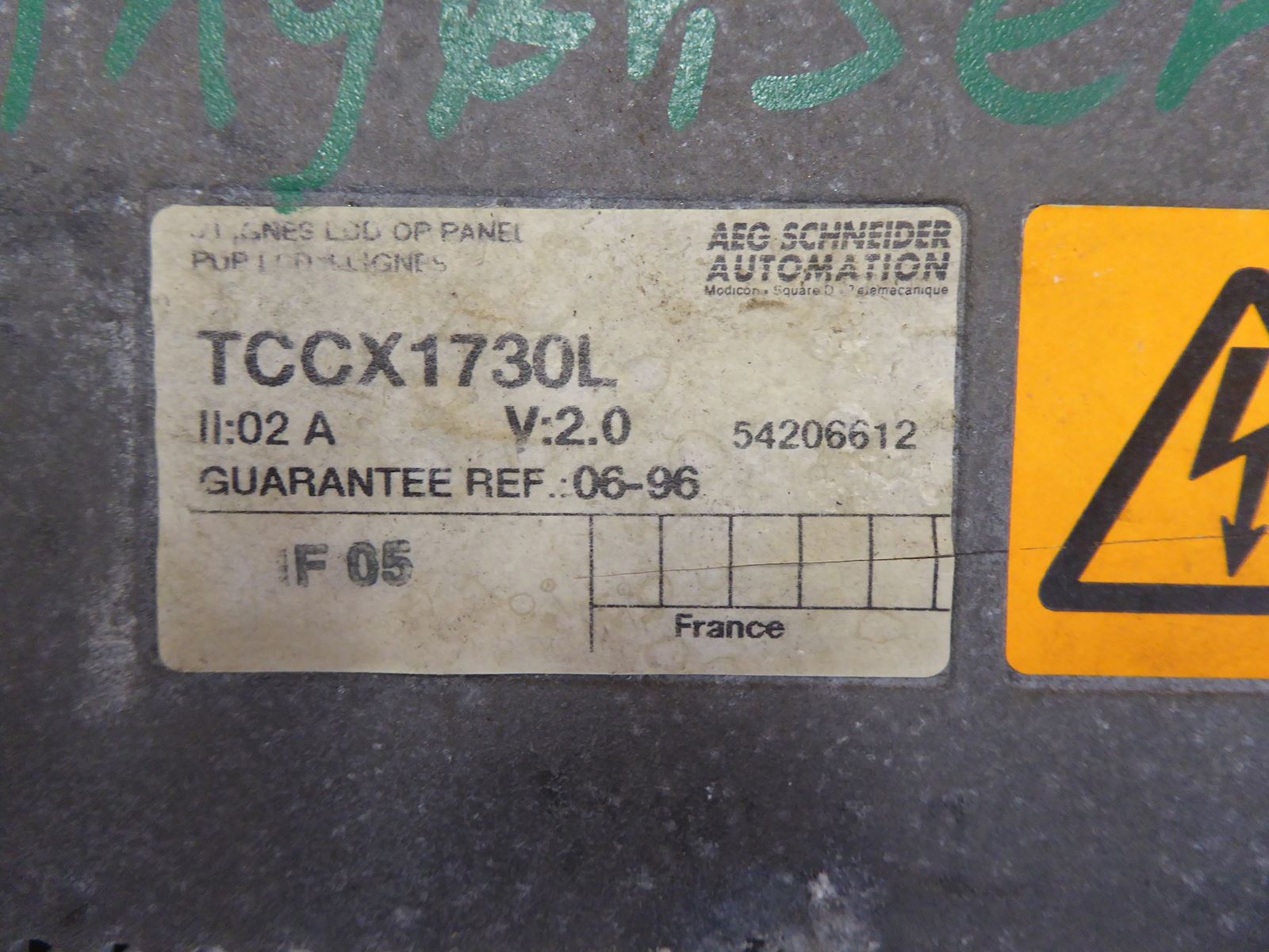 Telemecanique CCX17 Operator Panel / HMI thumbnail 2