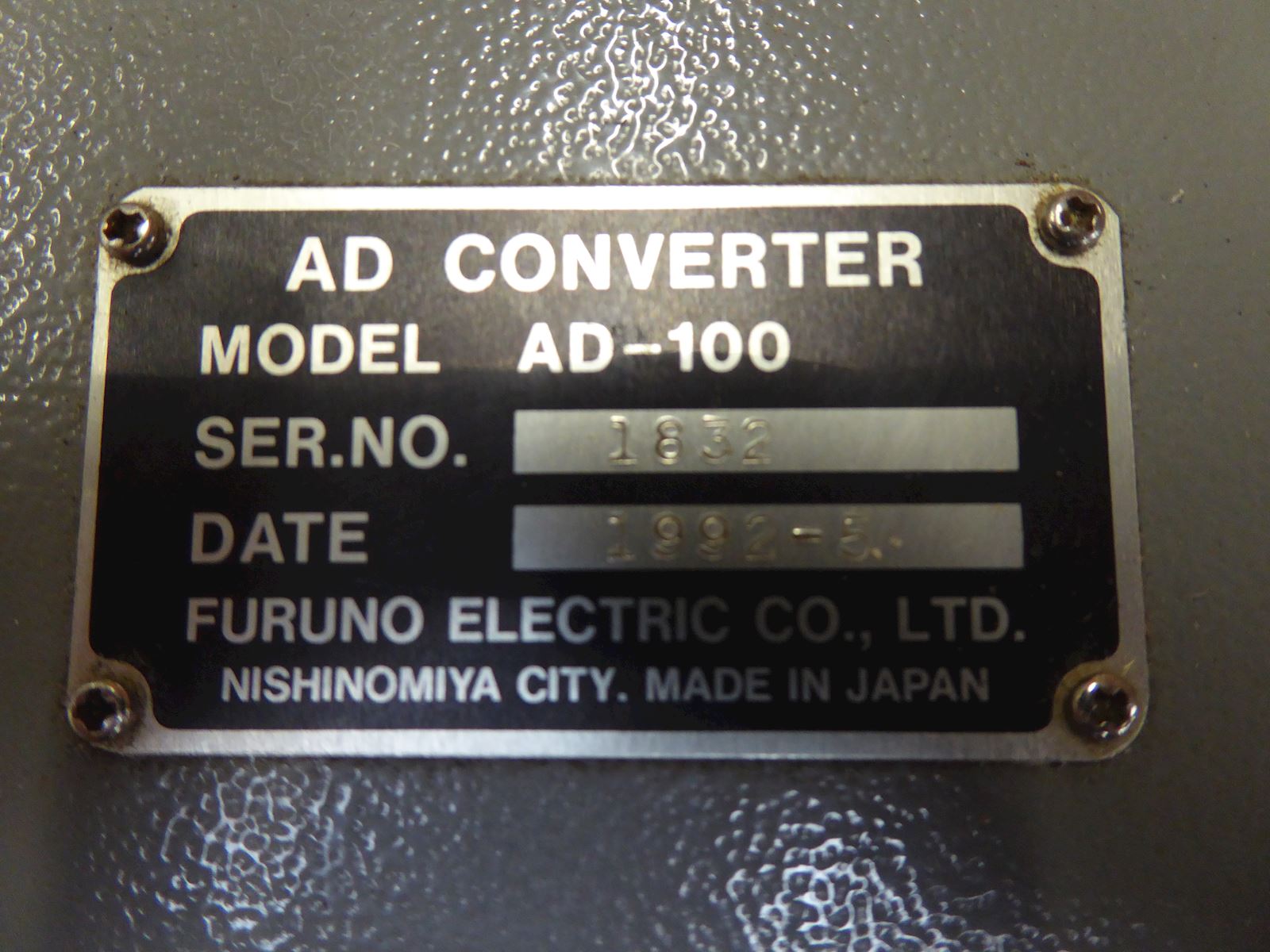 Furuno AD-100 A/D Converter thumbnail 2