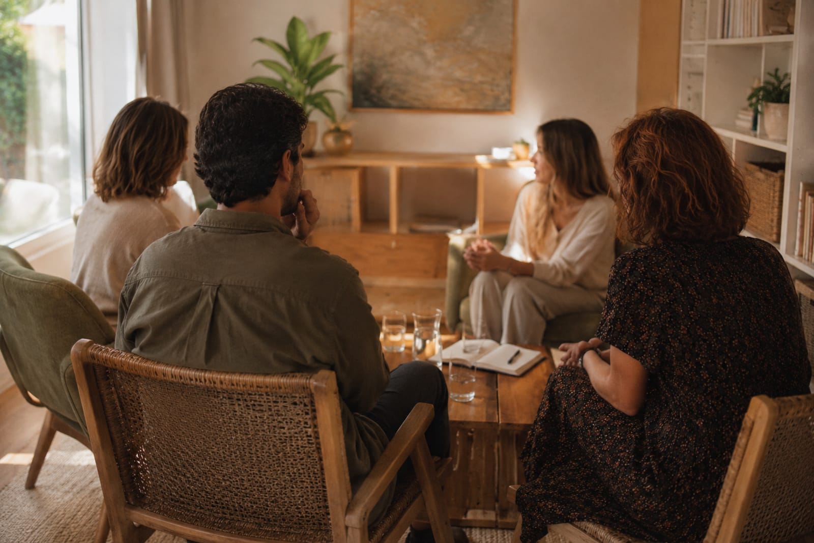 Espacio de terapia familiar en Valencia