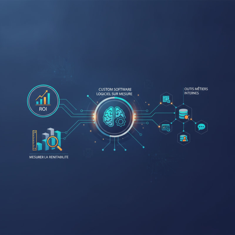 ROI Logiciel Sur Mesure : Maximisez la Rentabilité de Vos Solutions Métiers Personnalisées