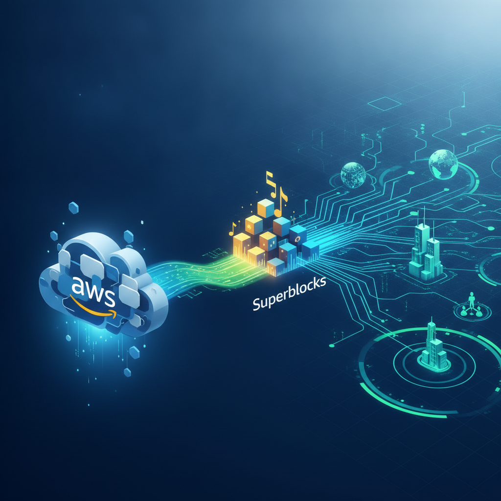 AWS et Superblocks s'allient pour le développement low-code d'applications internes