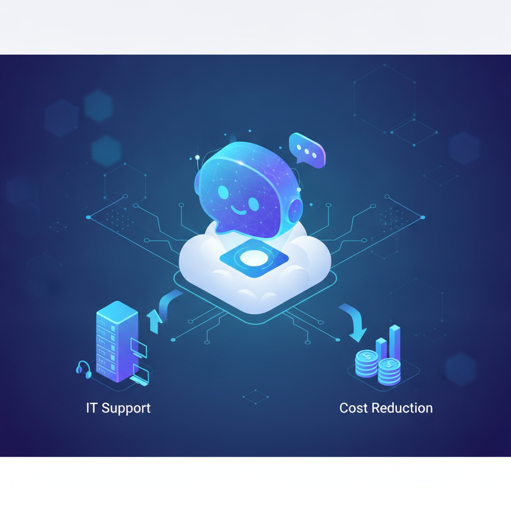 Le Chatbot IA pour le support IT interne : Efficacité et Coûts Réduits
