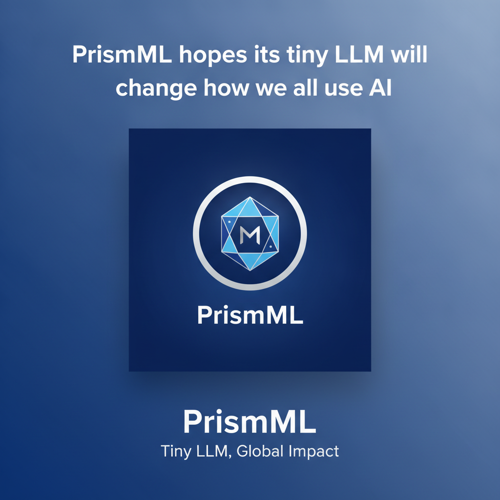 PrismML dévoile un tiny LLM qui transforme l'IA B2B