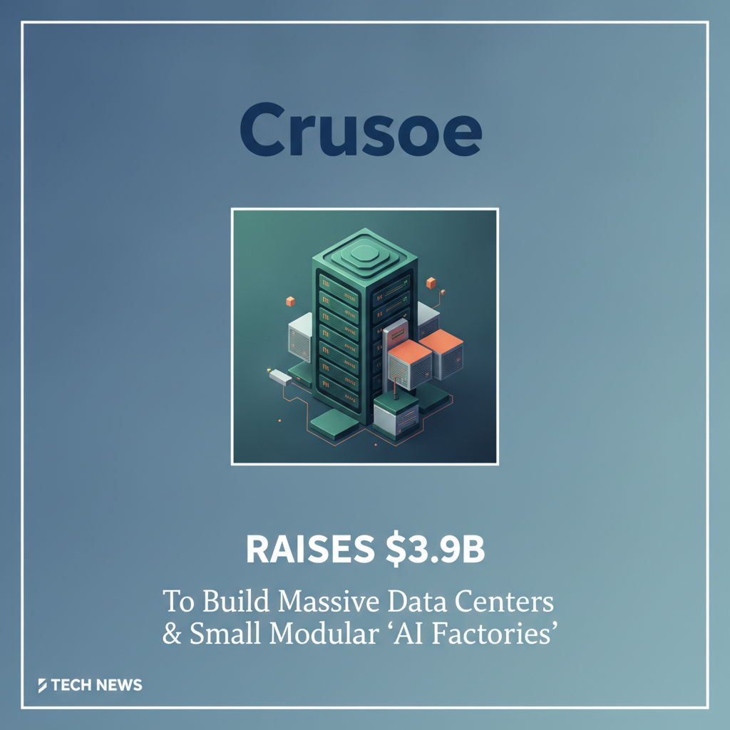 Crusoe déploie 3,9 md$ dans son infrastructure IA durable