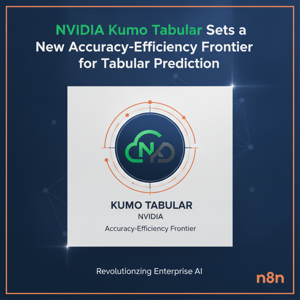 NVIDIA déploie kumo tabular pour l'IA prédictive tabulaire