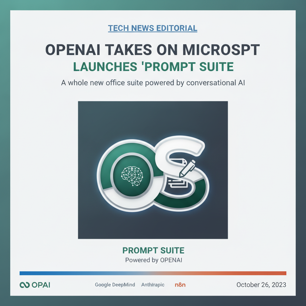 OpenAI dévoile une suite bureautique IA pour défier Microsoft