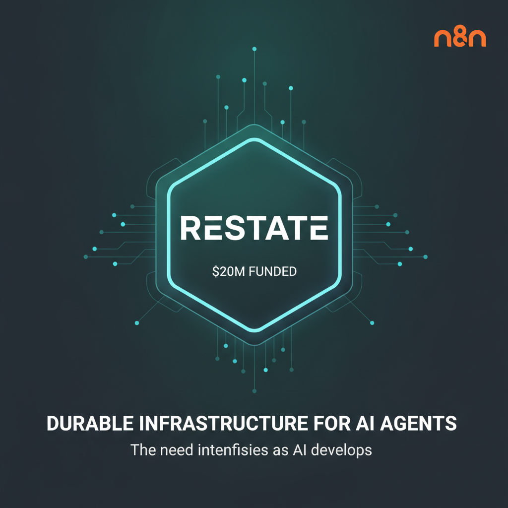 Restate lève 20M€ pour l'infrastructure durable des agents IA