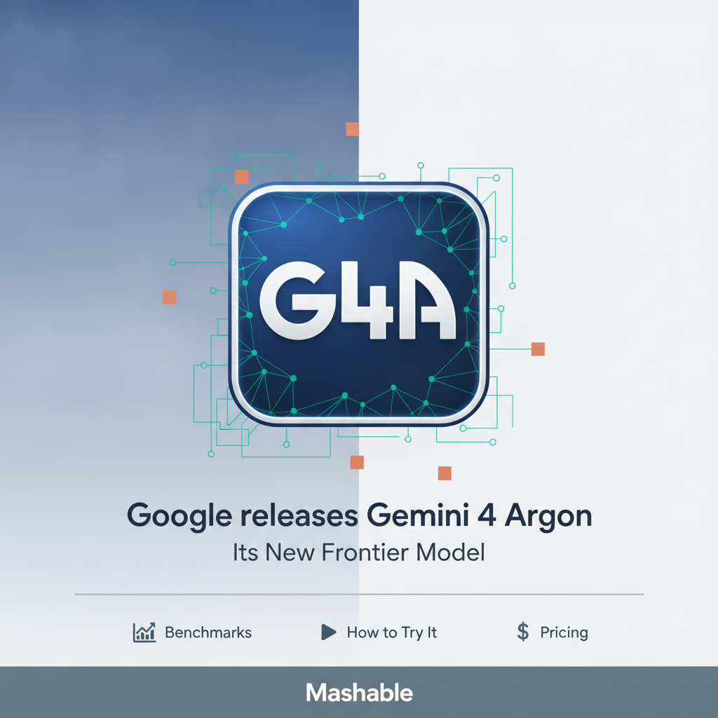 Google lance Gemini 4 argon, son modèle d'IA avancé