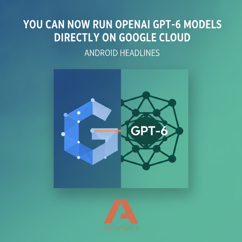 OpenAI déploie les modèles GPT-6 sur Google cloud