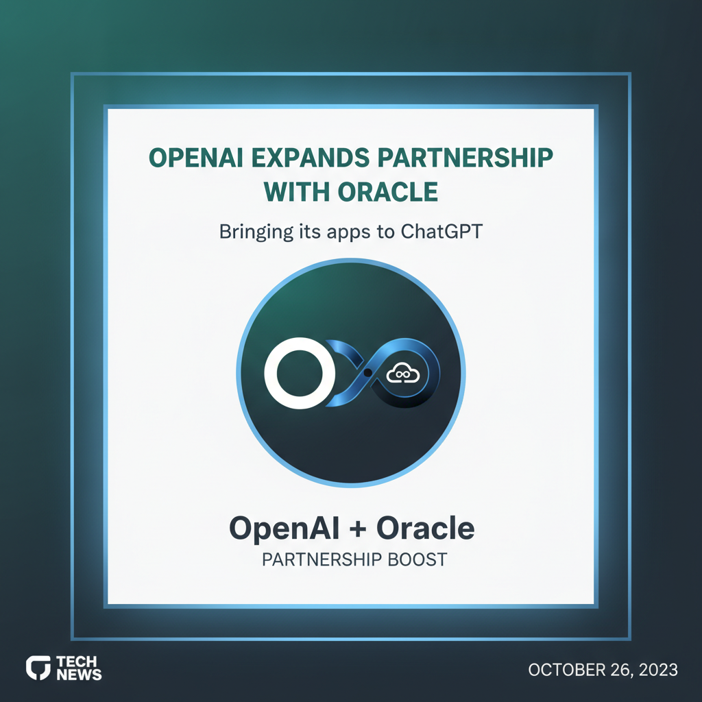 Un partenariat OpenAI oracle étendu dynamise ChatGPT