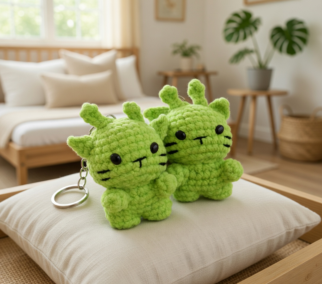 Alien Cat Crochet Pattern