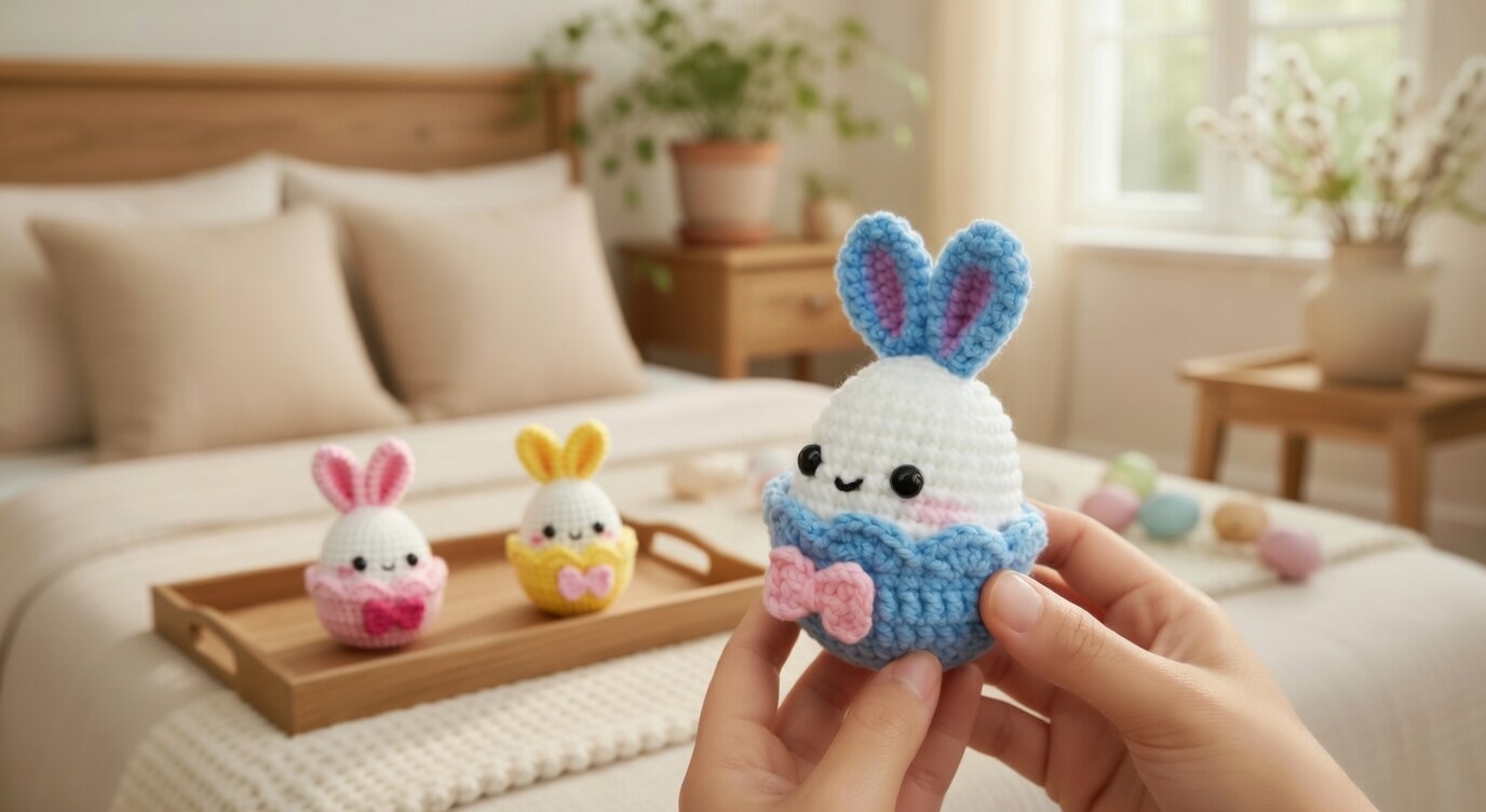 Easter Egg Bunny Crochet Pattern