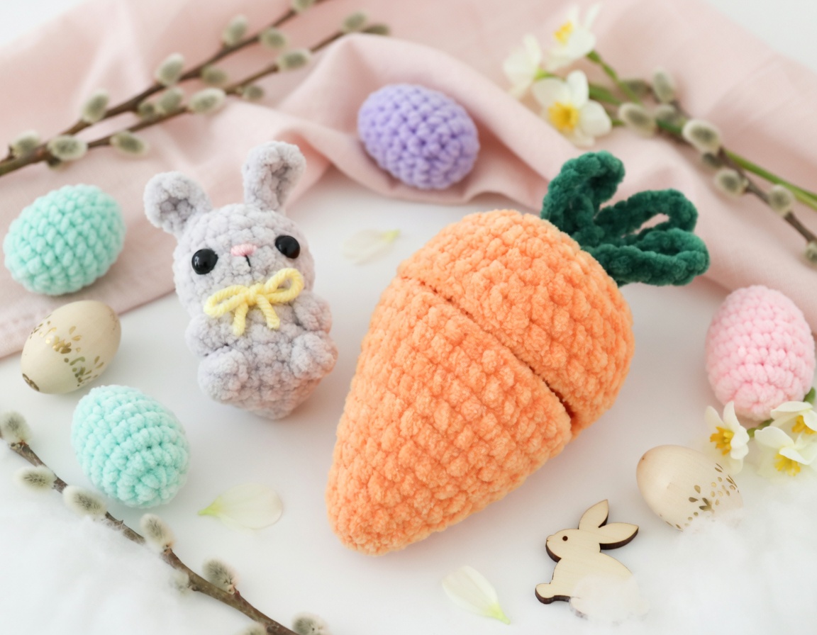 Easter Carrot Crochet Pattern