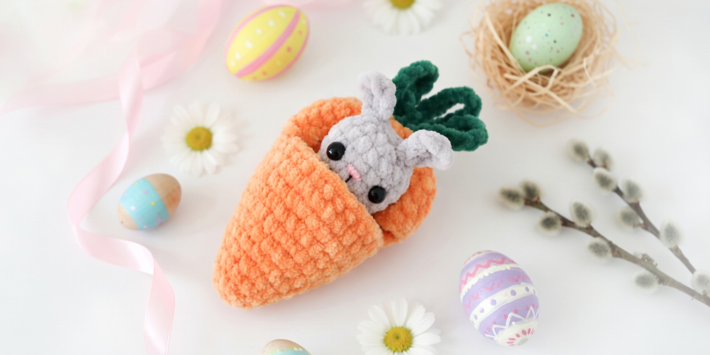 Easter Carrot Crochet Pattern