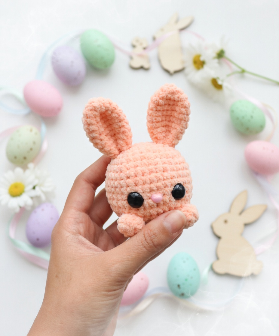 Cube Bunny Crochet Pattern