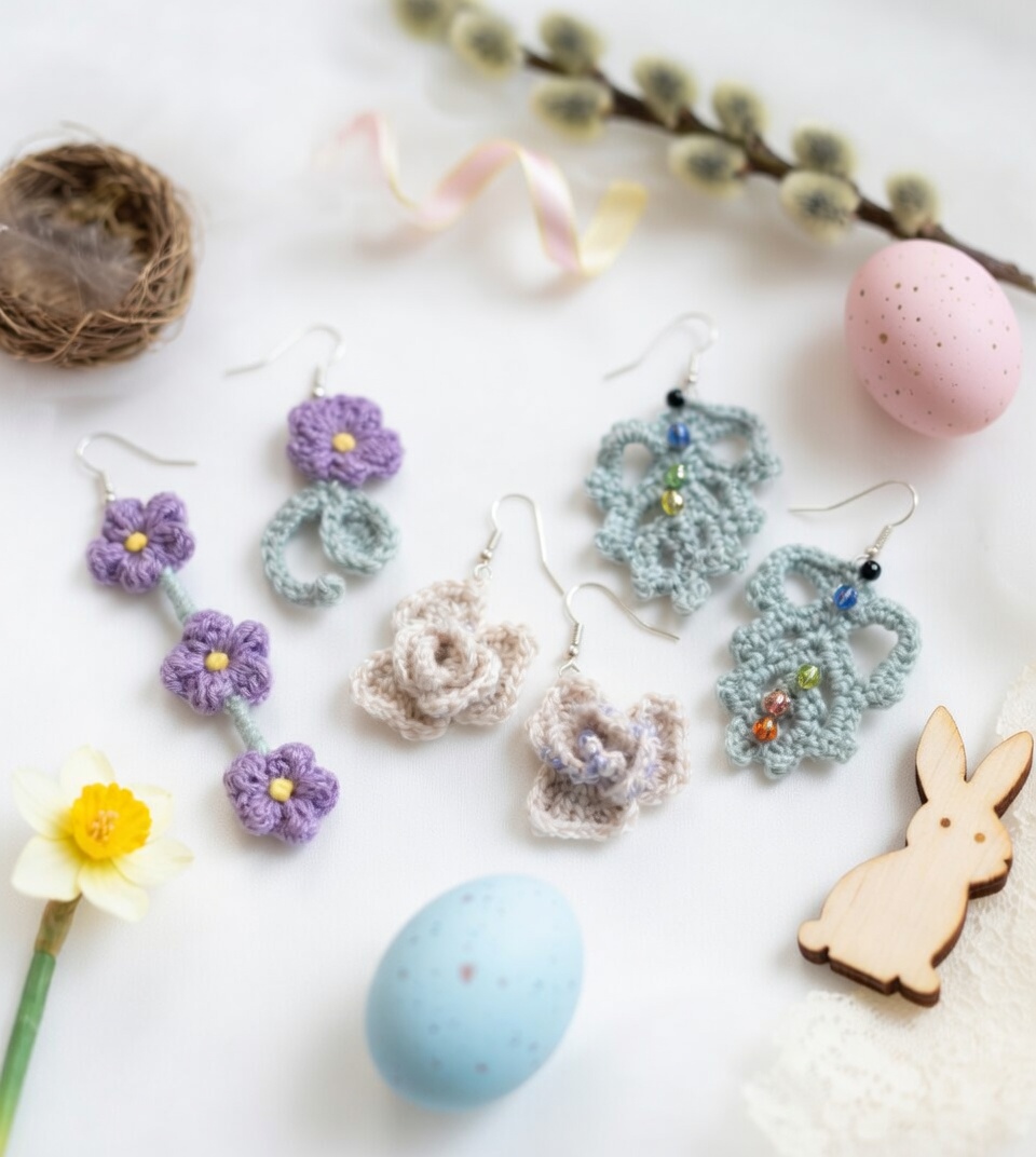 Easter Jewelry Crochet Pattern