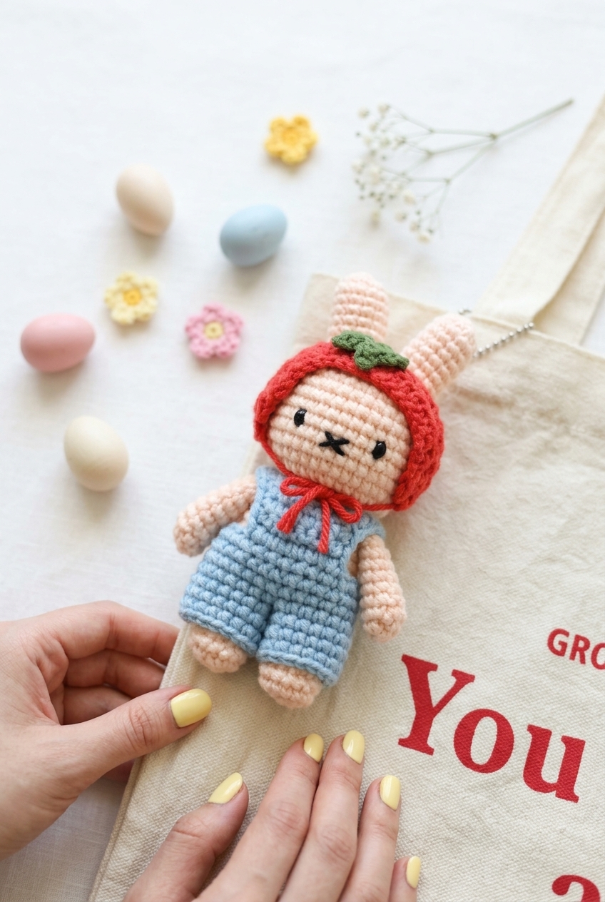 Miffy in Overalls Crochet Pattern