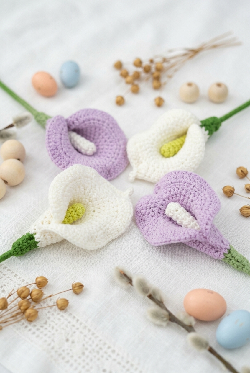 Calla Lily Crochet Pattern