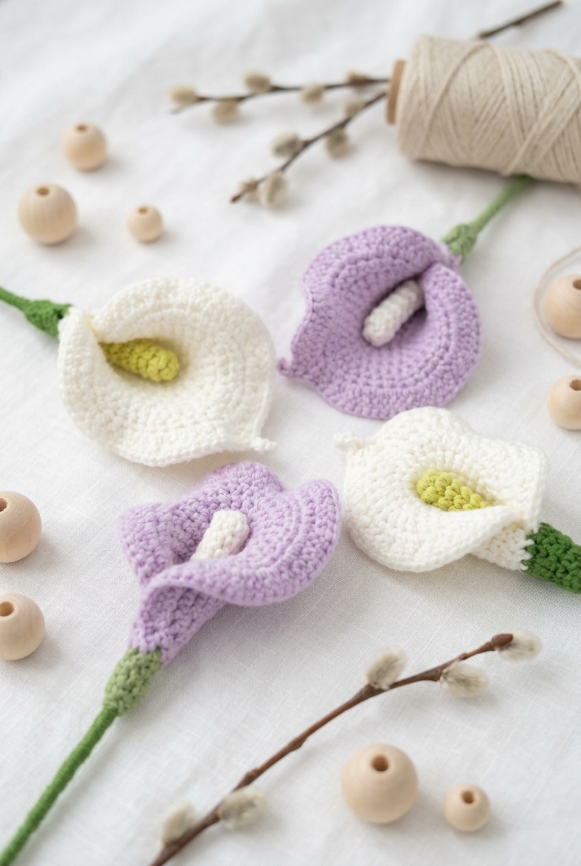Calla Lily Crochet Pattern