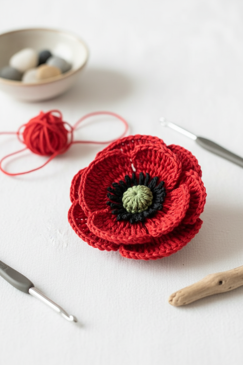 Poppy Crochet Pattern